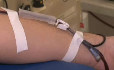 Мъж дари кръвна плазма за осми път