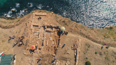 Новини от миналото: Животът в Калиакра през 14-и век и за какво са кремъци в гробовете