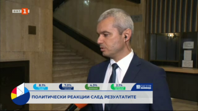 Костадин Костадинов: Възраждане ще бъде в парламента