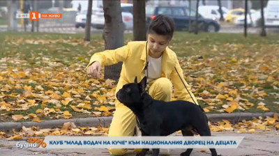 Клуб Млад водач на куче към Националния дворец на децата