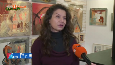 Галина Александрова с първа самостоятелна изложба след 2 години
