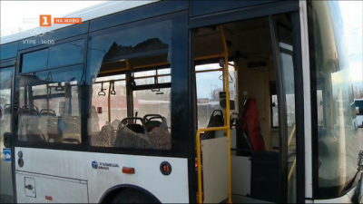 Отново нападение на автобус от градския транспорт на Пловдив