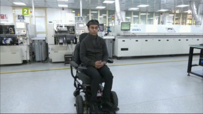 Човешката мисъл управлява инвалидна количка