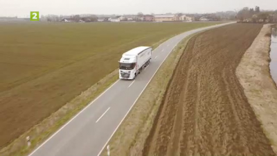 Камион от бъдещето вече се движи по българските пътища