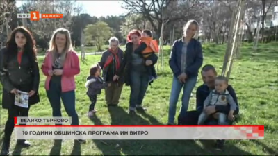10 години общинска програма ин витро във Велико Търново