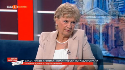 Виолета Комитова: Не участвам в партийно строителство