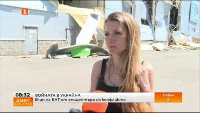 При ракетния удар в Одеса сериозно са пострадали кооперации. Вижте какво разказаха хората пред екипа на БНТ