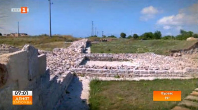 Новини от миналото - Откритията на крепостта на пристанището над Балчик