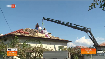 В община Симитли масово ремонтират покриви заради повишението на цените