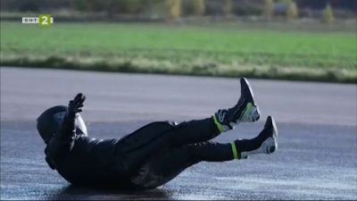 Иновативни дънки с въздушна възглавница за мотоциклетисти 