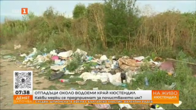 Коритата на реките Струма и Банщица край Кюстендил са затрупани с боклуци
