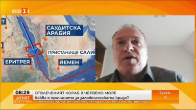 Проф. Владимир Чуков за отвлечения кораб: Целта е много силен натиск над Европа