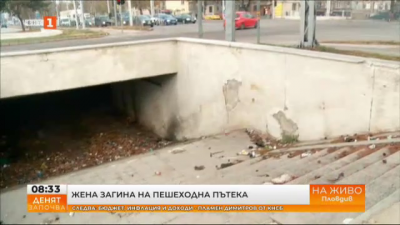 Жена загина на пешеходна пътека в Пловдив