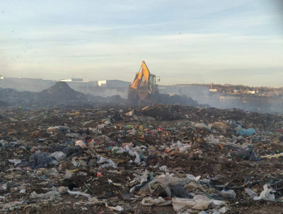 Има ли риск от замърсяване на въздуха в Русе заради пожара на сметището