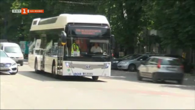 В Пазарджик демонстрираха водороден електрически автобус