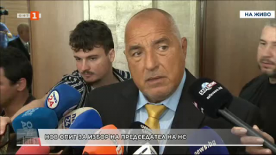 Бойко Борисов: Ние сме на избори, въпросът е да изберем председател, който да ни прати на тях