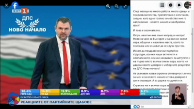 Пеевски: Страната ни заслужава повече от политиците и ДПС - Ново начало ще бъде гарантът