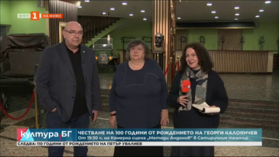 Честване на 100 години от рождението на Георги Калоянчев в Сатиричния театър