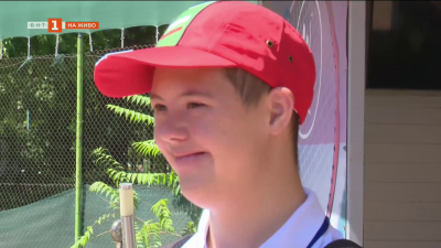 Първото българче със синдром на Даун, което отива на Световно първенство по тенис