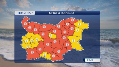 Слънчево и горещо време през новата седмица