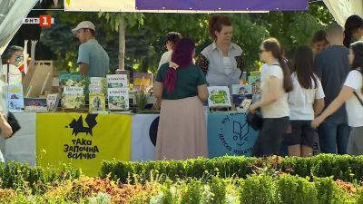 Есенна  Алея на книгата в София