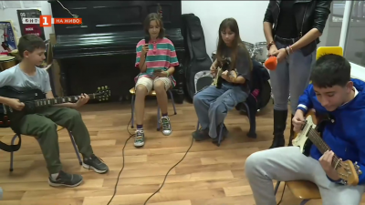 Рок банда от шестокласници с поздрав към варненци