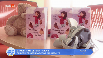 „Вълшебните обувки на Кая“ - приказният свят на децата с еквиноварус