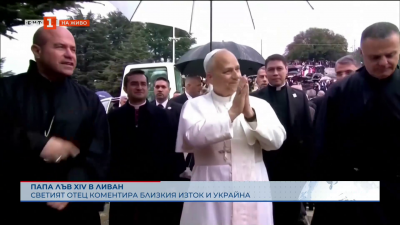 Папа Лъв XIV в Ливан: Светият отец коментира Близкия изток и Украйна