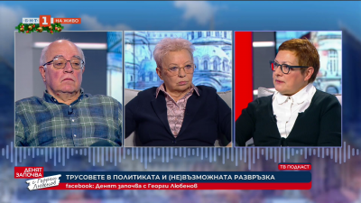 Трусовете в политиката и (не)възможната развръзка - Диана Дамянова, Кънчо Стойчев и Емилия Милчева