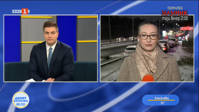 София осъмна със сняг и хлъзгави пътища