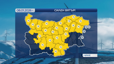 Дъжд, сняг и виелици в сряда