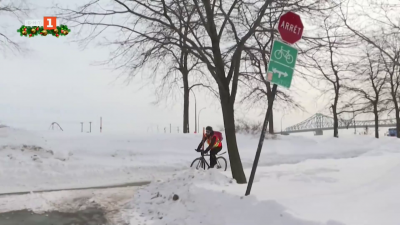 И през зимата с колело - велосипедният опит на Монреал