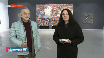 Валентин Дончевски с изложбата Жарава