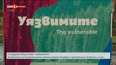 Изложбата „Уязвимите” представя редки и защитени животински видове 