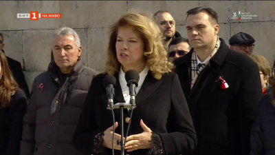  Илияна Йотова: Шипка е крепост на българската памет, неподвластна на всякакво злободневние, разделение и омраза 