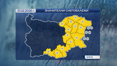 Застудяване и валежи в събота