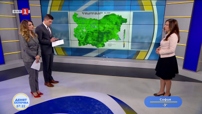 Анастасия Стойчева: Хубаво време в края на тази седмица