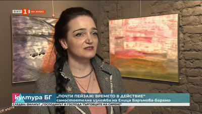 Изложбата „Почти пейзаж: времето в действие“ на Елица Баръмова – Барамó 