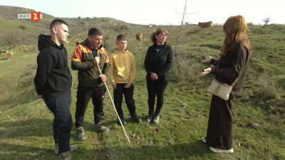 Семейство Чолеви, които вървят в една посока