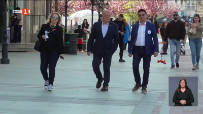 На предизборна среща във Видин Атанас Атанасов от ПП-ДБ призова за подкрепа на листата в региона с водач Любен Иванов