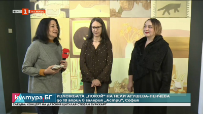 Изложбата „Покой“ на Нели Агушева-Пенчева