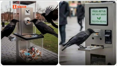 Популацията на враните във Варна расте. Могат ли да помагат за по-чиста градска среда?