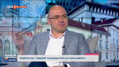 Илин Димитров - кандидат за депутат от Прогресивна България, водач на листата във Варна