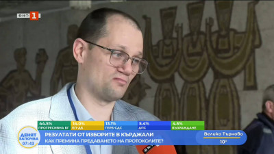 56,46% от протоколите са минали през обработка в Кърджали