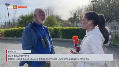 Всеки може да се включи в броенето на врабчетата