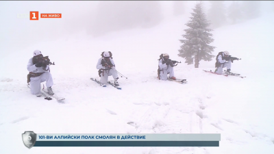 101-ни Алпийски полк Смолян в действие