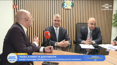 „Баба Алино“ в документи