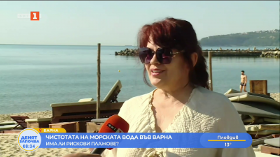 РЗИ-Варна: Морската водата в крайбрежните зони е чиста и много добра за къпане