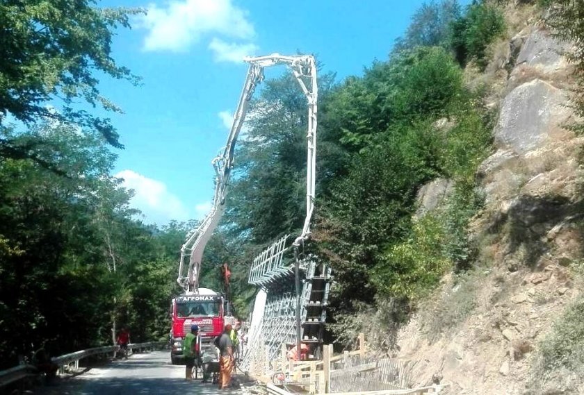 road repair work suspended provide access rila monastery during upcoming church holidays