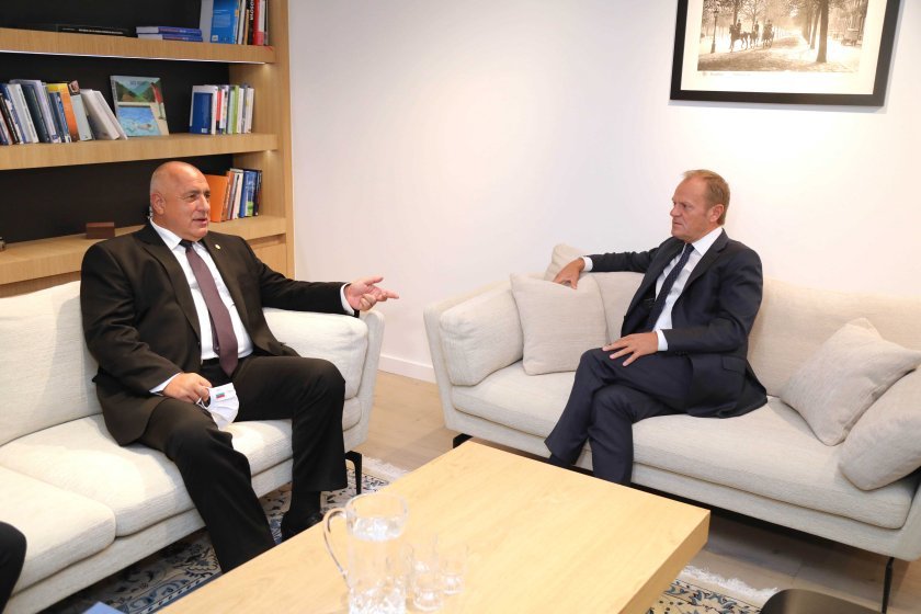 Donald Tusk to PM Borissov: You have our support